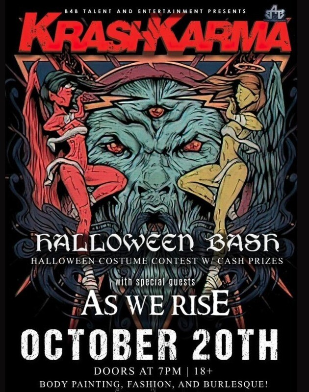 KRASHKARMA & AS WE RISE FORT COLLINS SHOW Ticket WILL CALL