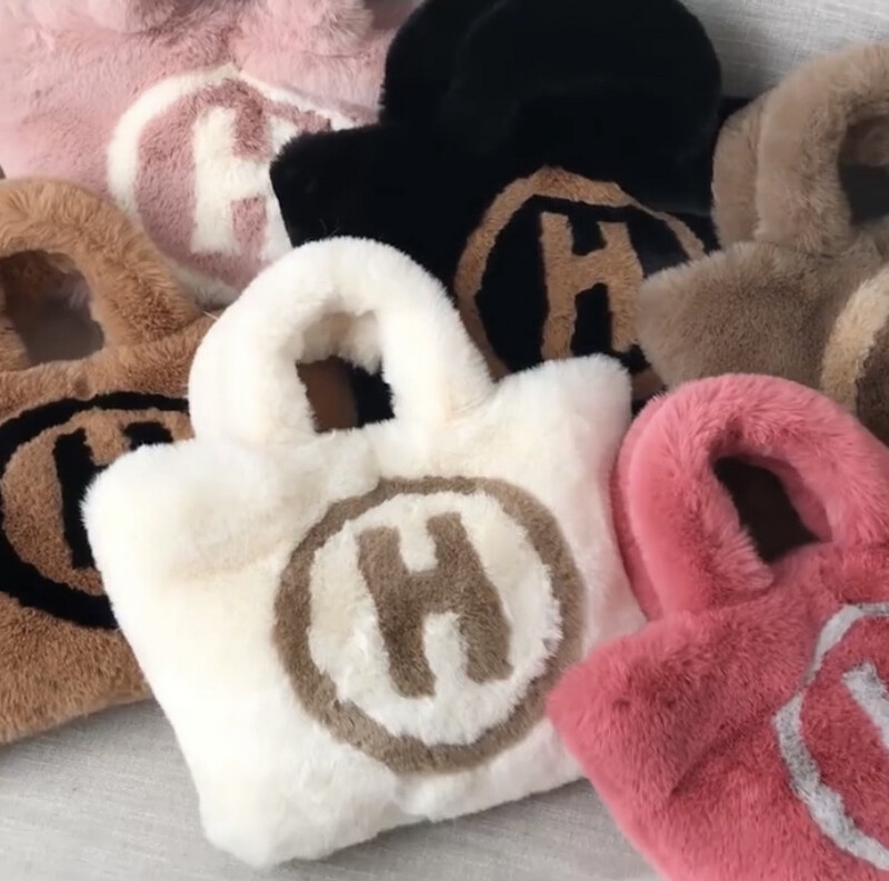 The “H” Fluffy Tote