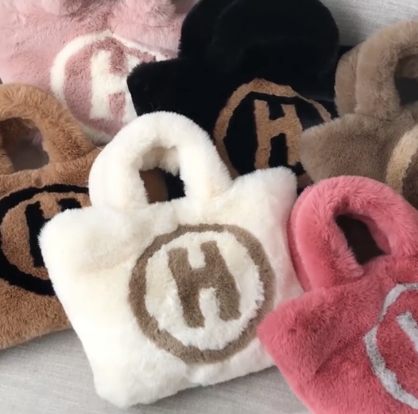 The “H” Fluffy Tote