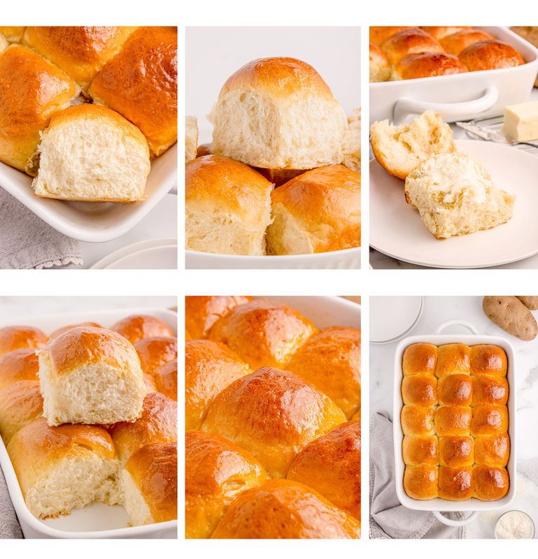 Potato Dinner Rolls
