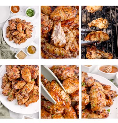 Grilled Lemon Pepper Wings