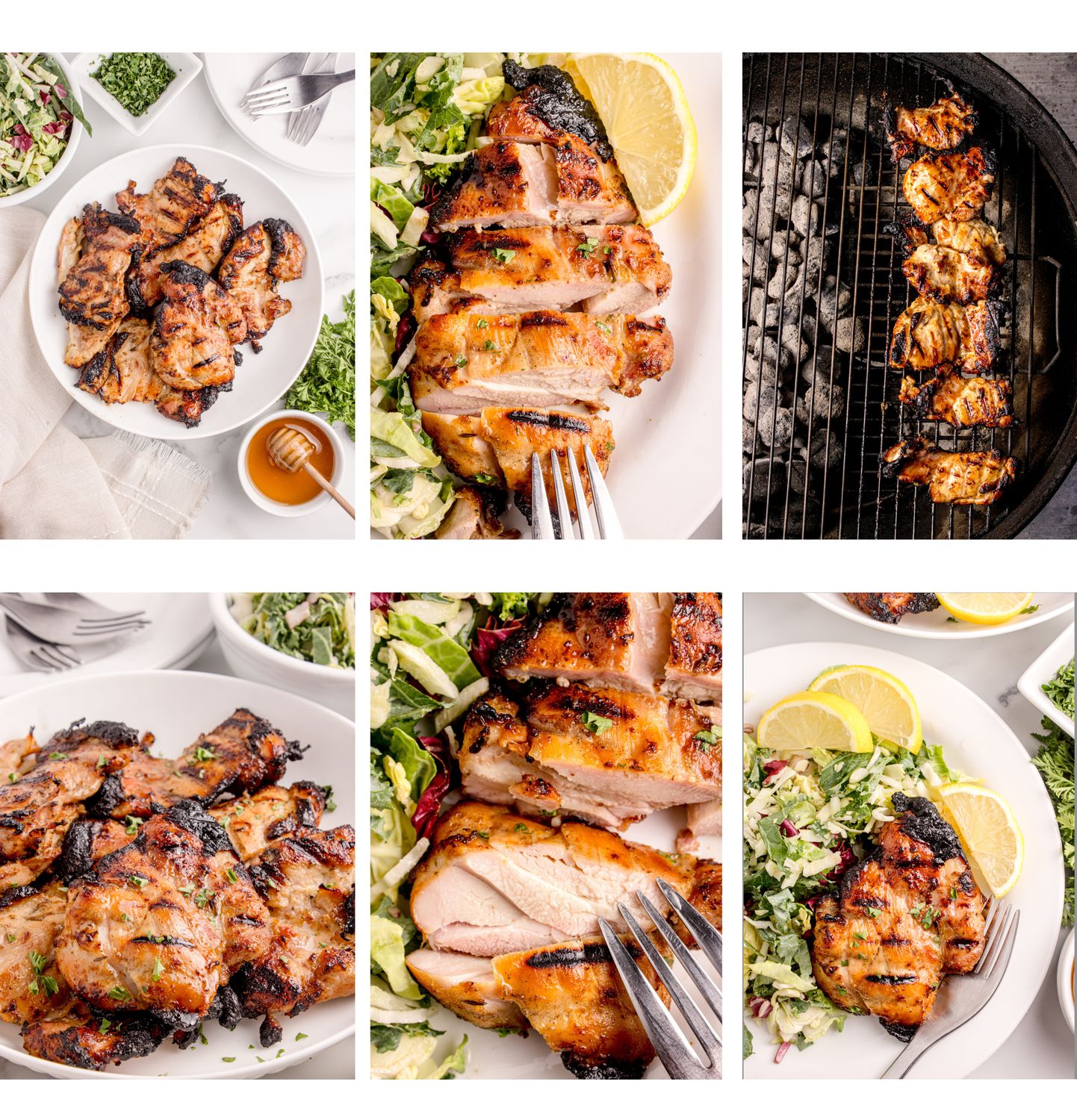 Honey Mustard Chicken Thighs (Grilled)