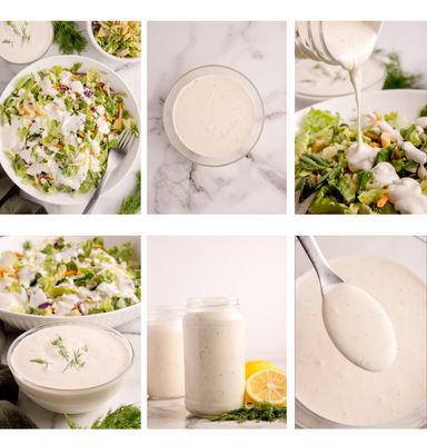 Homemade Ranch Dressing (2 ways)