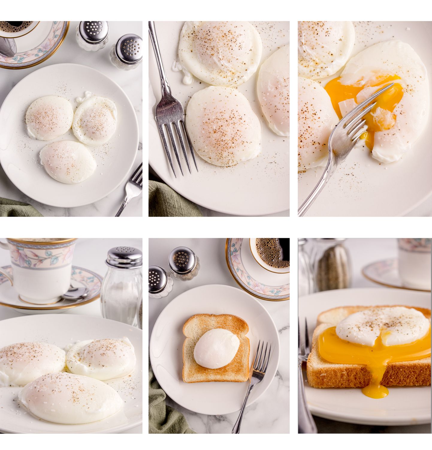 No Fail Poached Eggs