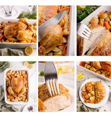 Whole Oven Roasted Chicken