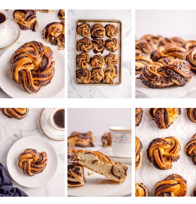 Chocolate Babka Buns