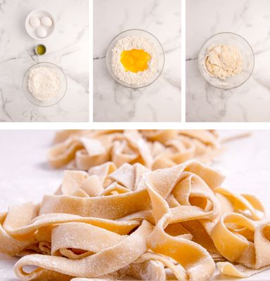 Homemade Pasta Dough (No Machine)