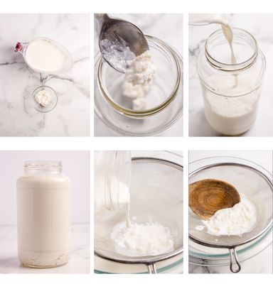 How To Make Milk Kefir
