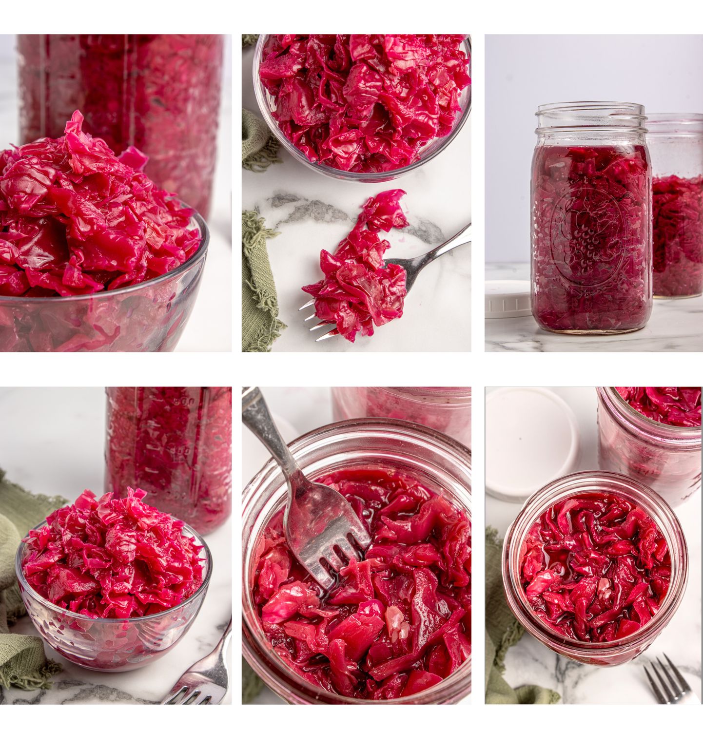 Red Cabbage Sauerkraut