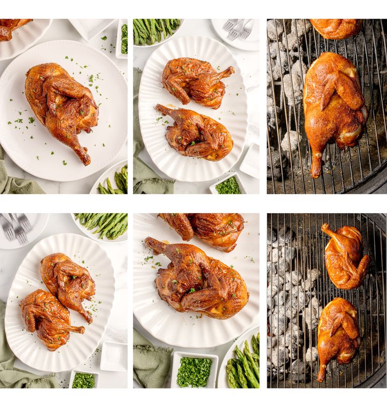 How To Grill Chicken Halves