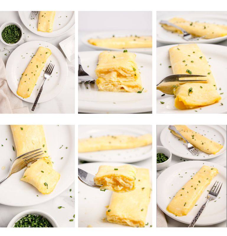 Classic French Omelette with Chives
