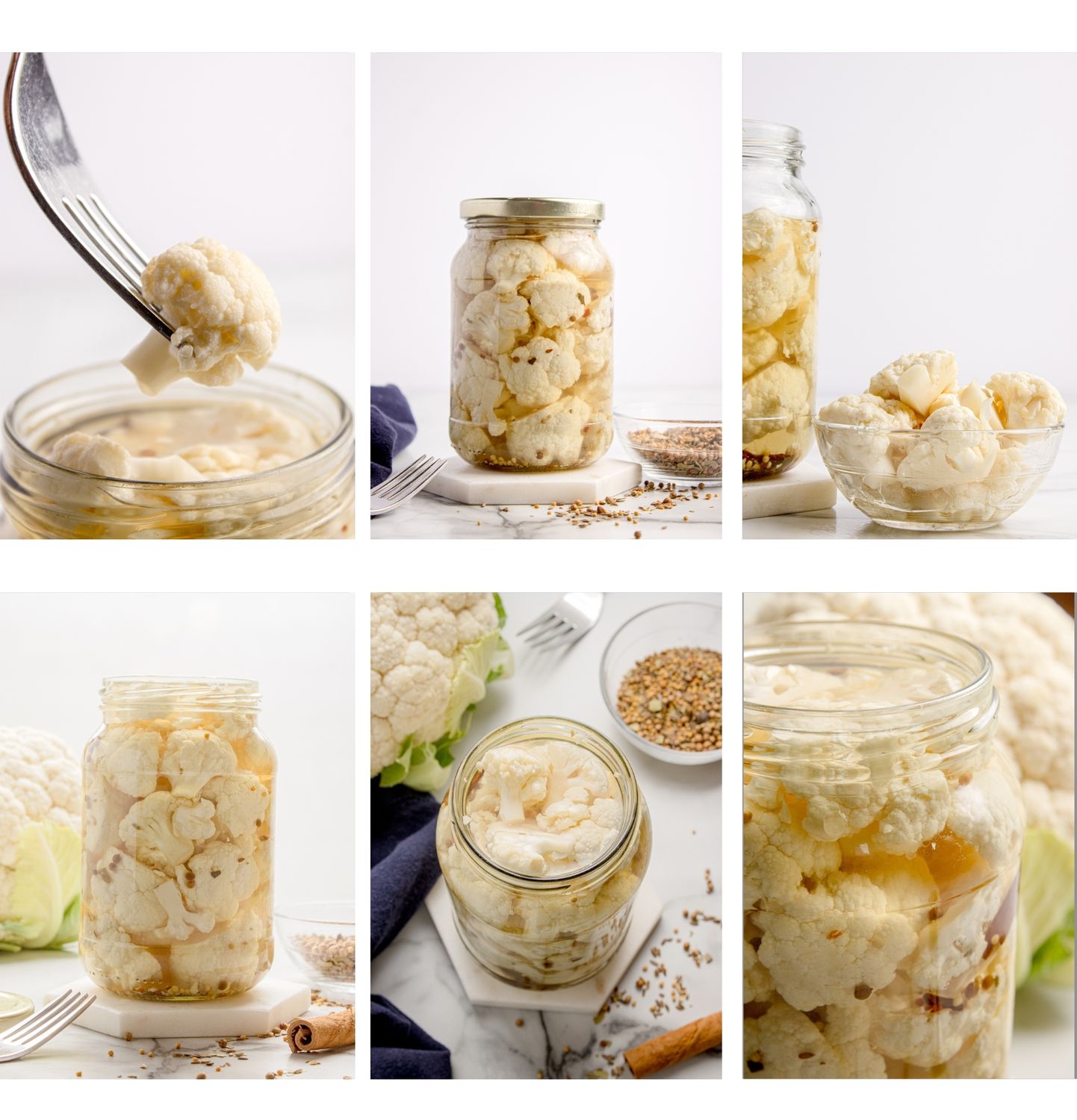 Quick Pickled Cauliflower