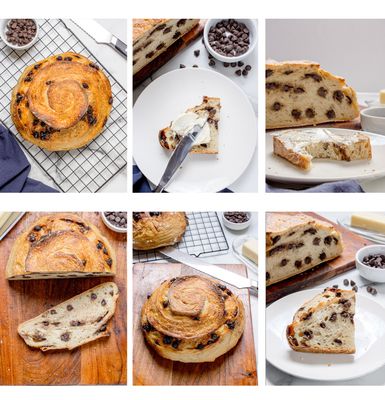 Chocolate Chip Sourdough Bread