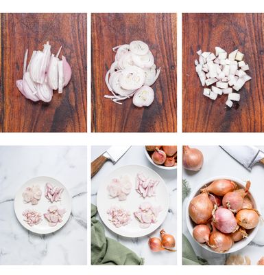 How to Peel and Cut a Shallot