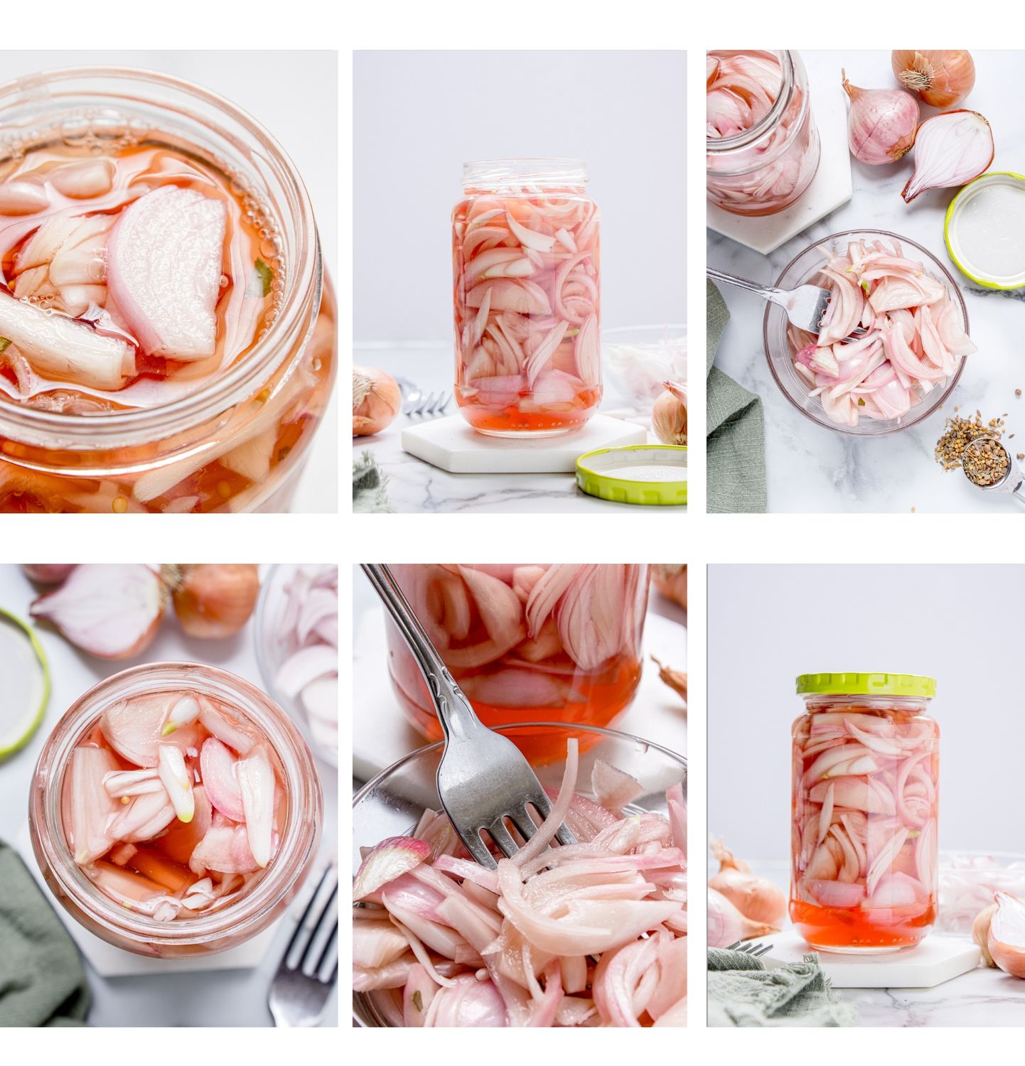 Quick Pickled Shallots with Red Wine Vinegar