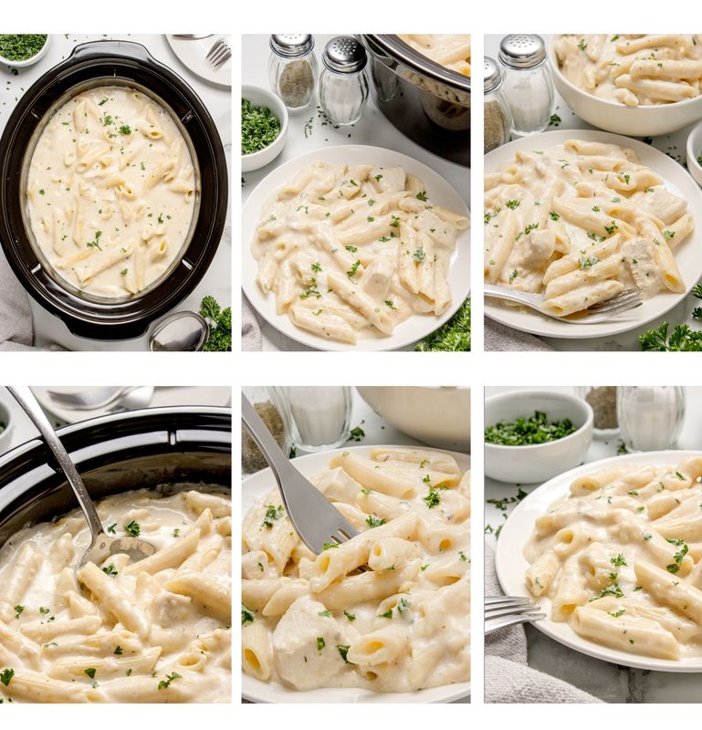 Crock Pot Chicken Alfredo