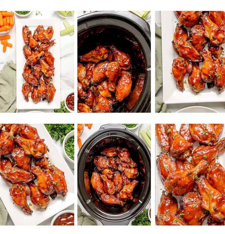 CrockPot BBQ Chicken Wings