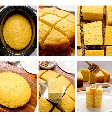 Homemade Crock Pot Corn Bread