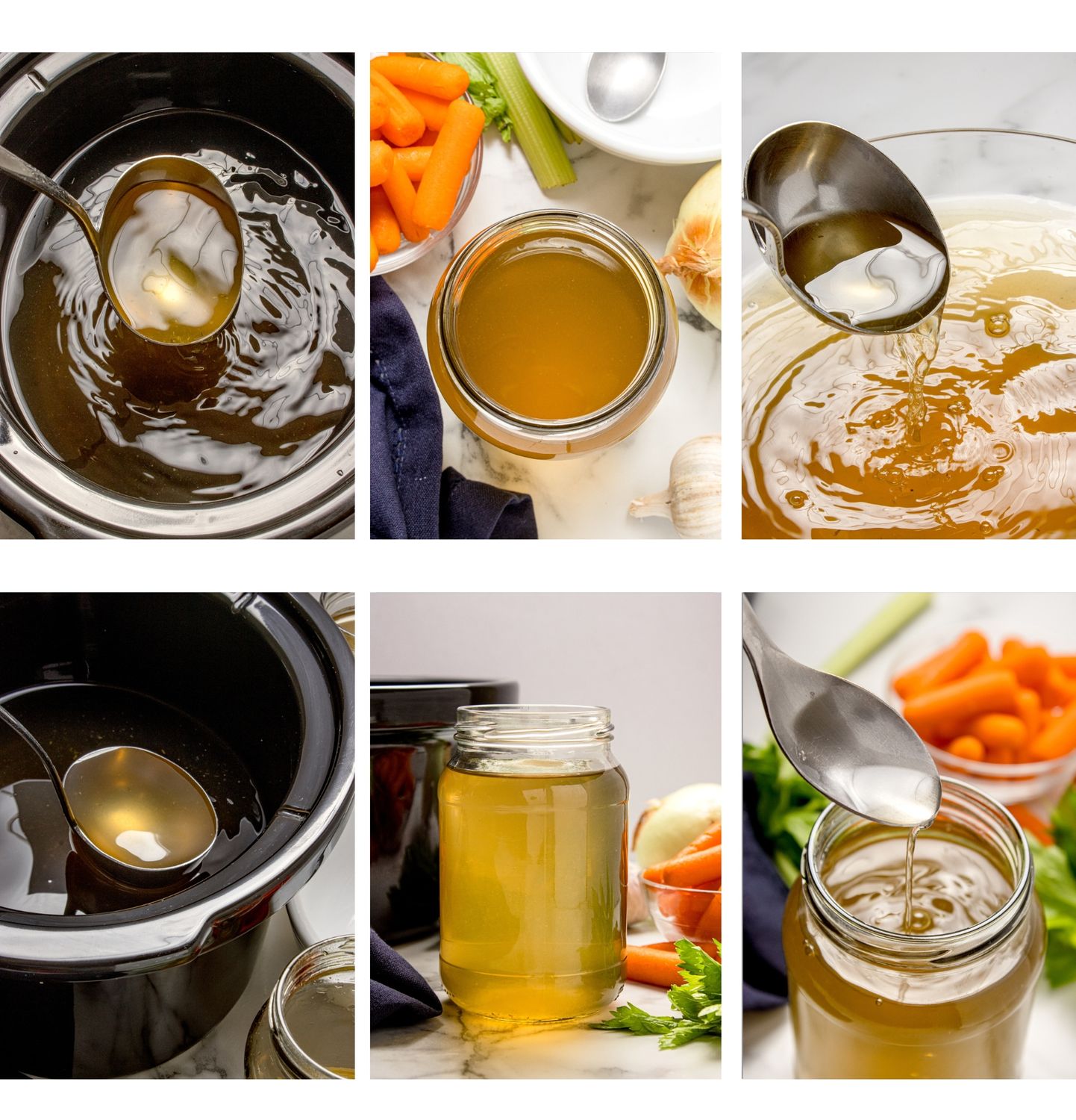 Slow Cooker Vegetable Stock