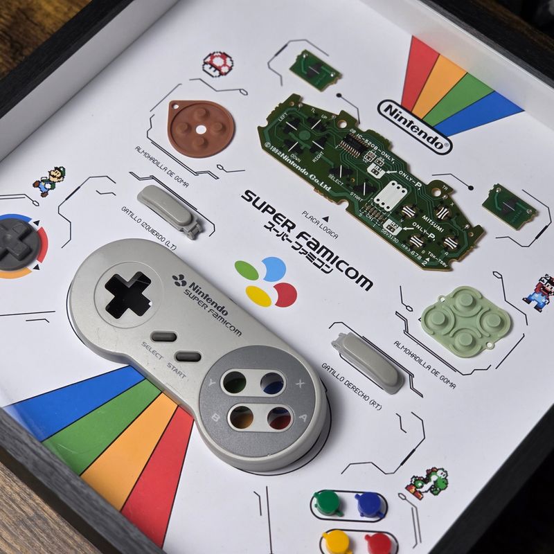 Cuadro control Super Famicom