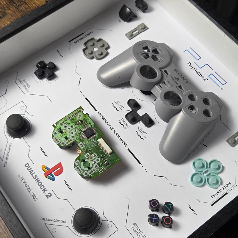 Cuadro control PlayStation 2