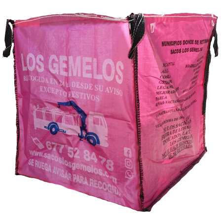 SACO Y GESTION DE RESIDUO 1m3 APROX.