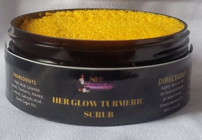  Turmeric Face and Body Scrub 