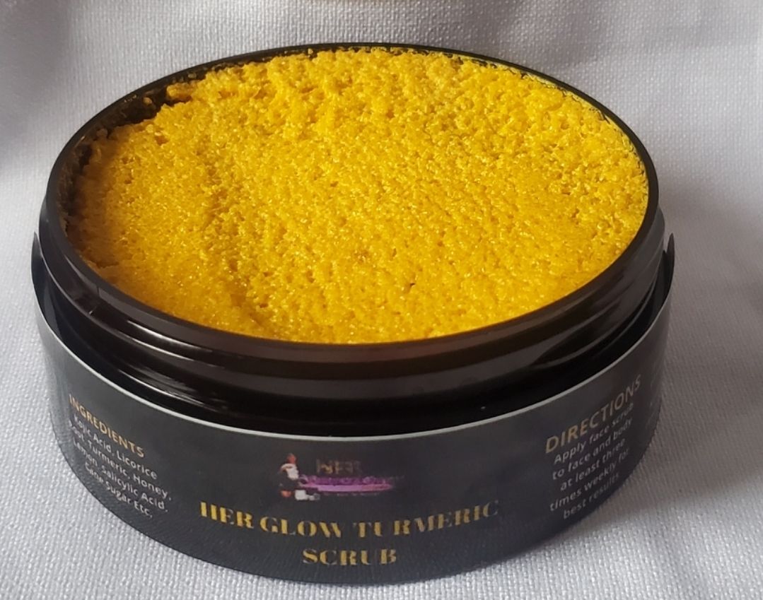  Turmeric Face and Body Scrub 