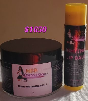 Teeth Whitening + Lip Lightening Combo