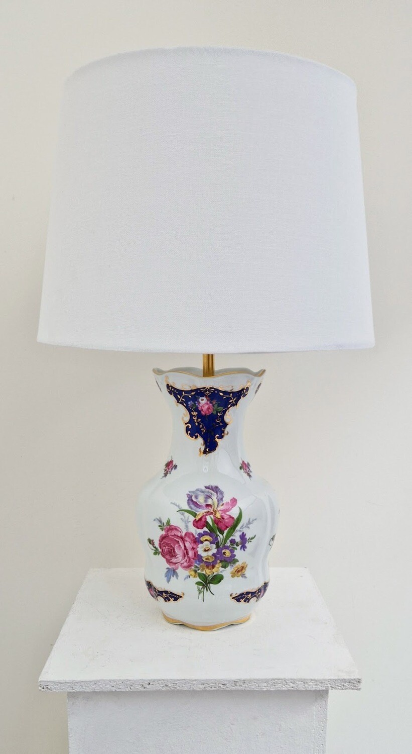 Vintage T. Limoges lamp