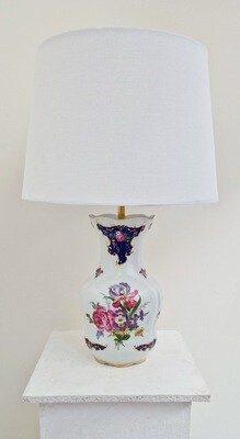 Vintage T. Limoges lamp