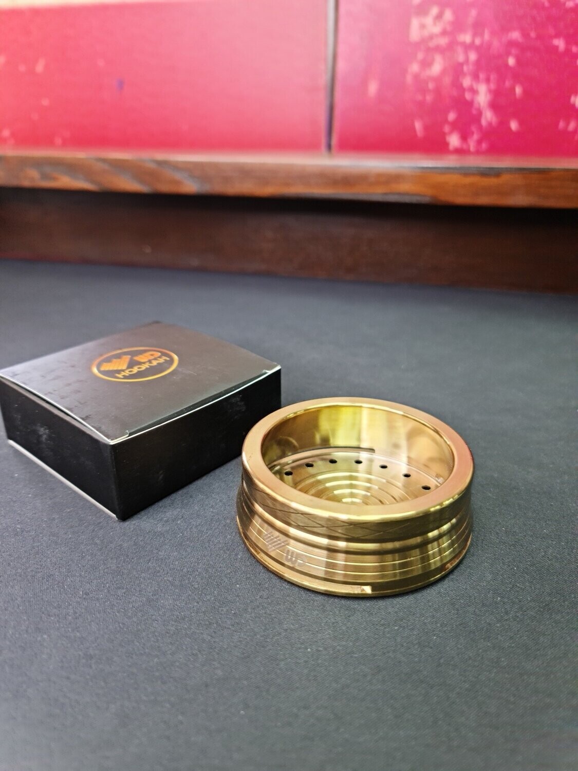 HMD WD HOOKAH - Aço Inox Gold