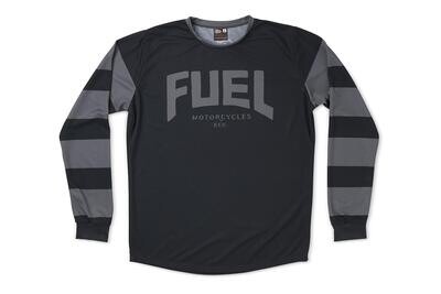 Fuel Grey Stripes Jersey
