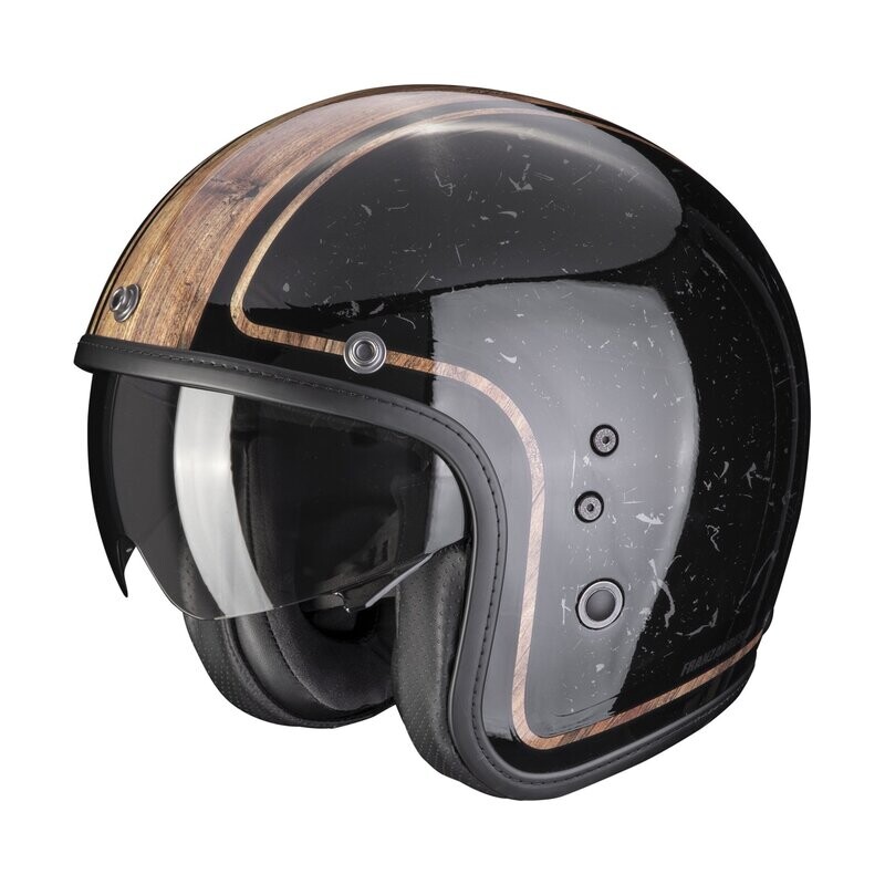 Scorpion BELFAST Evo - RETROL - Black / Brown