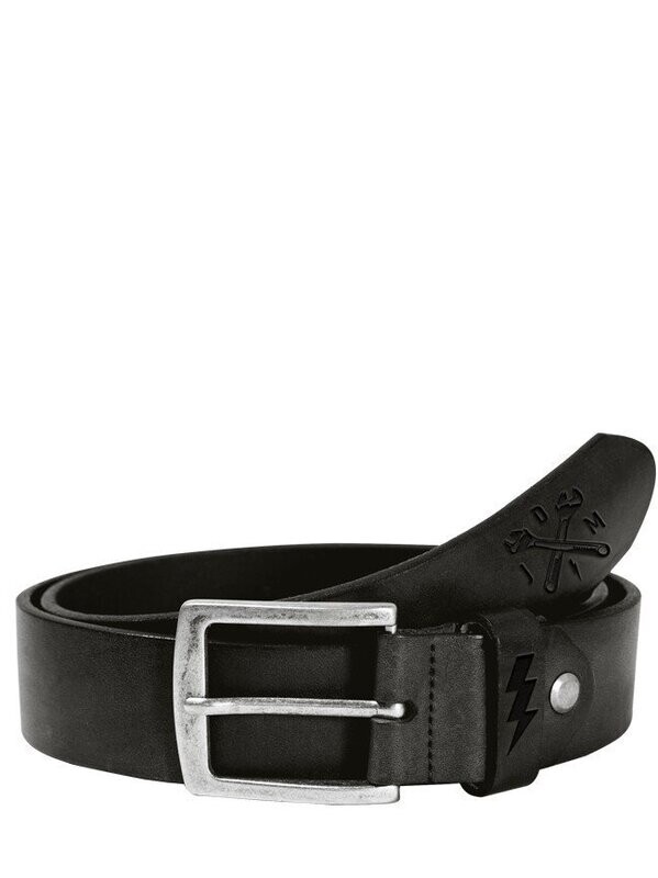 John Doe Leather Belt Cross Tool Black
