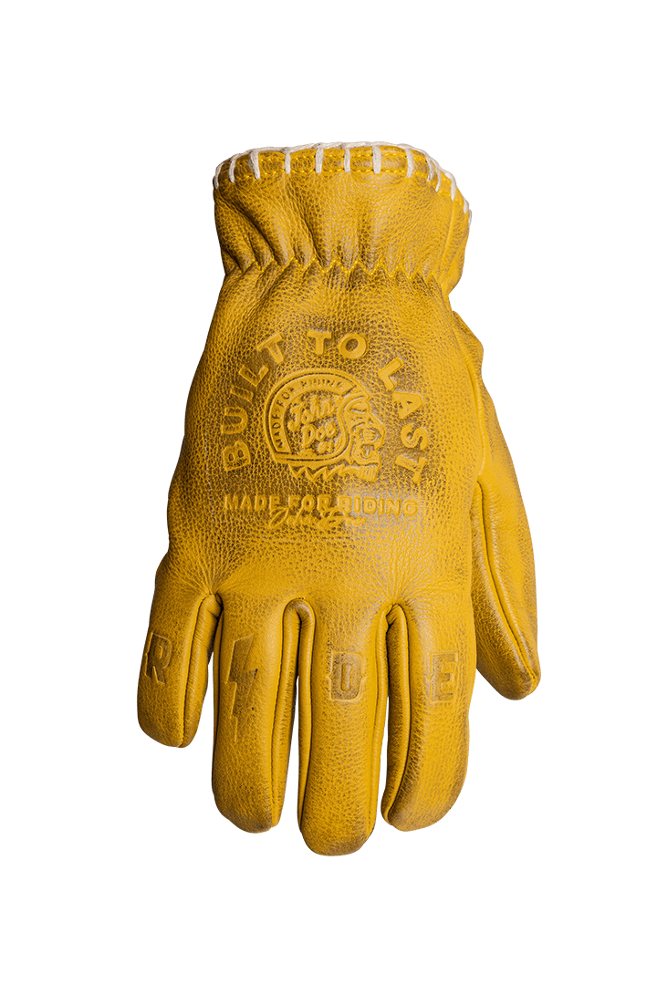 John Doe Coyote Gloves XTM - Yellow Embossed
