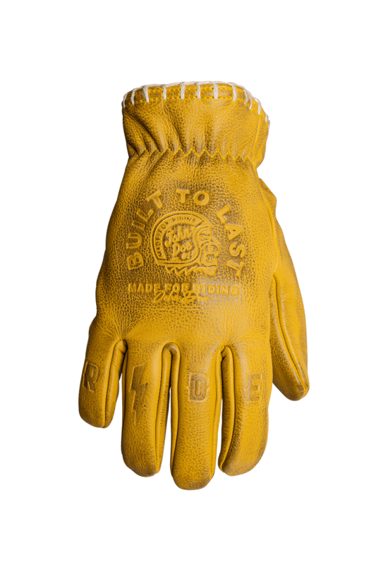 John Doe Coyote Gloves XTM - Yellow Embossed