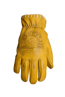 John Doe Coyote Gloves XTM - Yellow Embossed