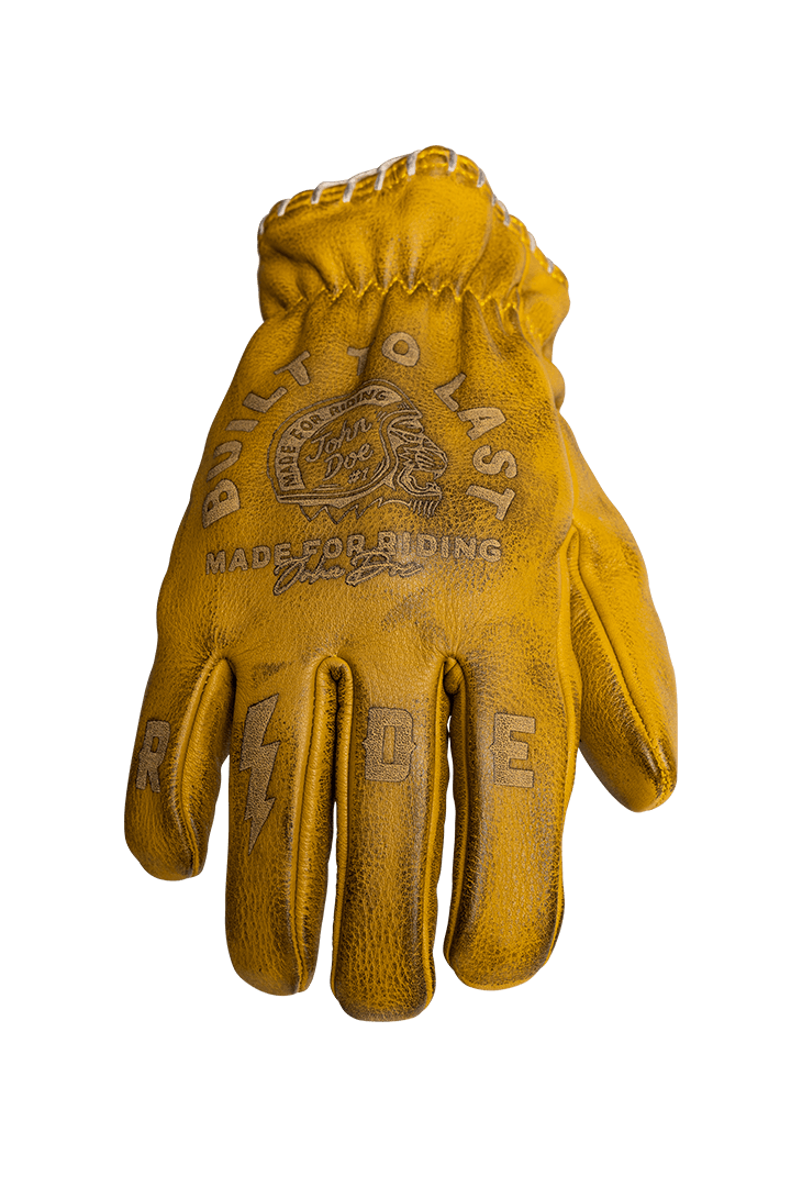 John Doe Coyote Gloves XTM - Yellow Grey