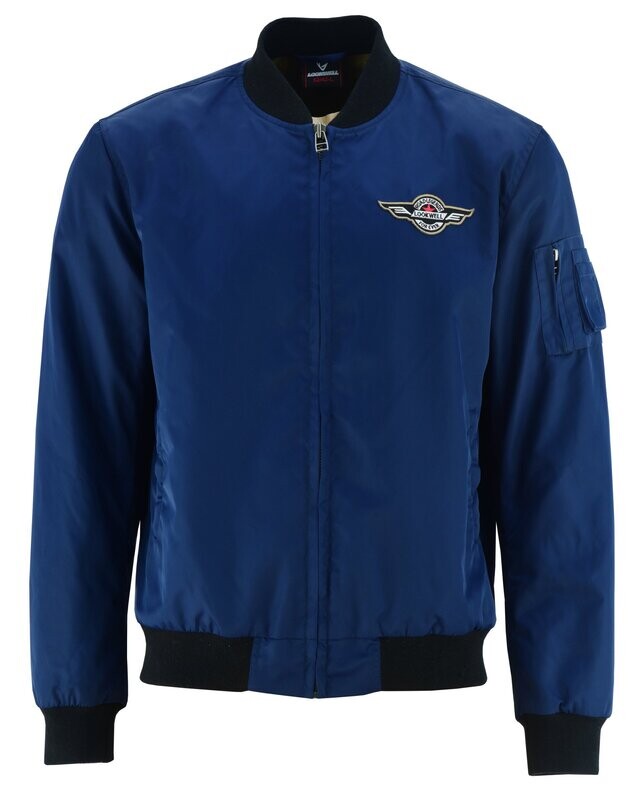 Lookwell Thunder Bomber Jacket - Blue