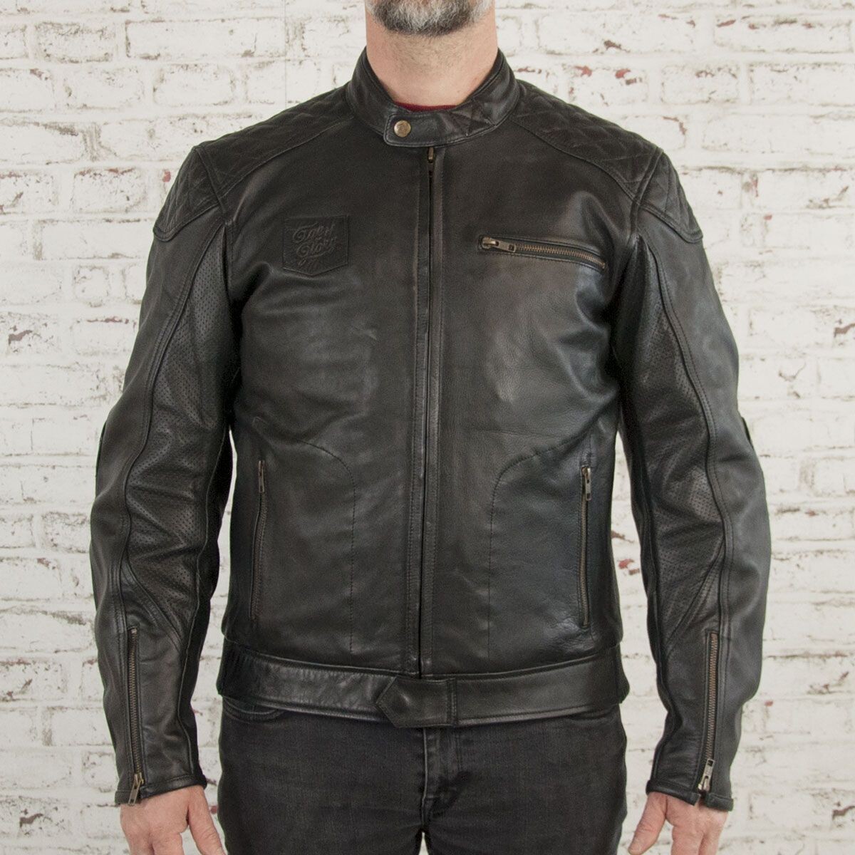 Age of Glory Rogue Leather Jacket - Black