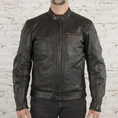 Age of Glory Rogue Leather Jacket - Black