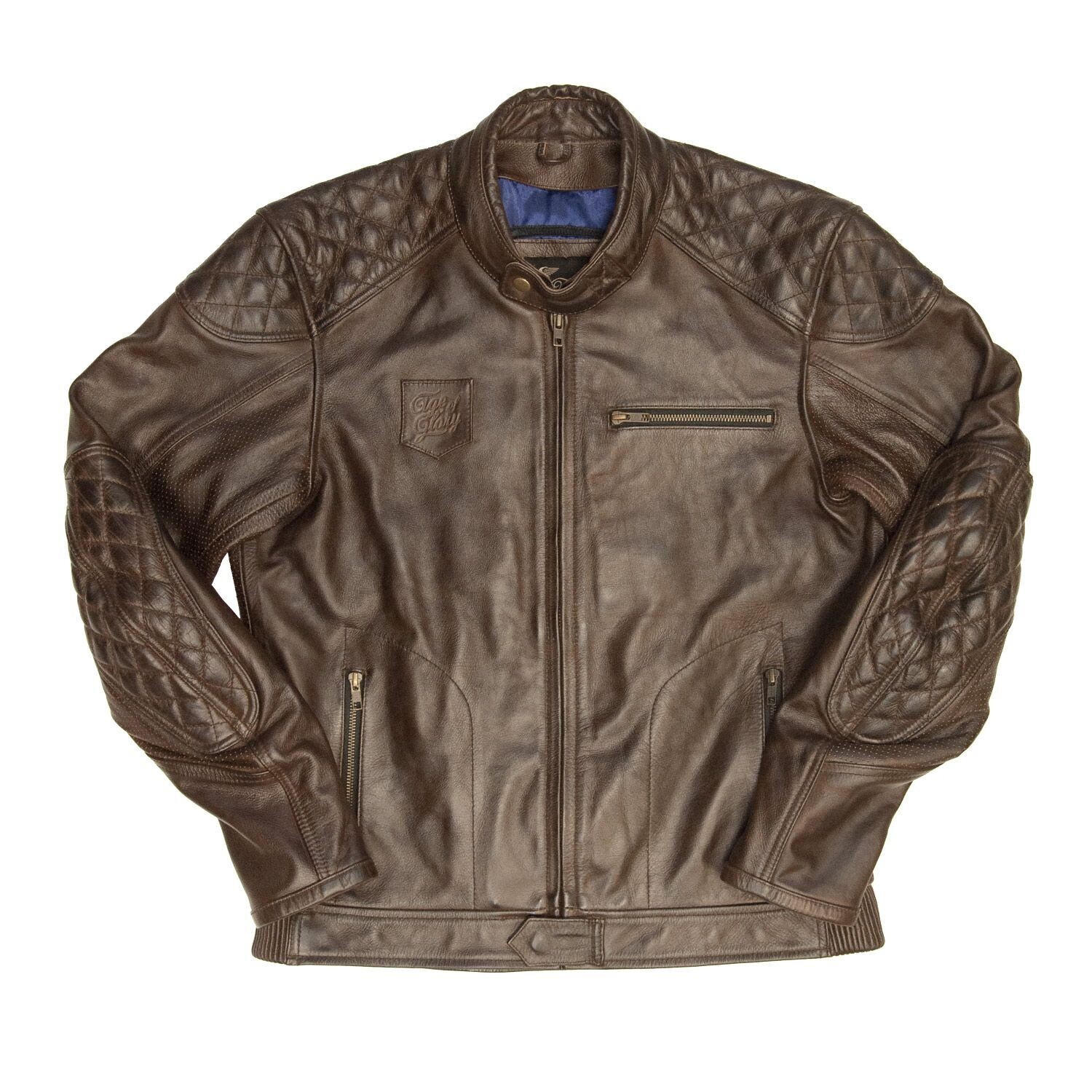 Age of Glory Rogue Leather Jacket - Brown