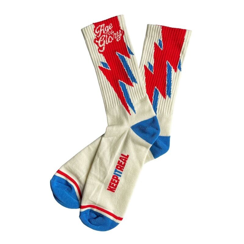 Age of Glory Socks - Bolt White