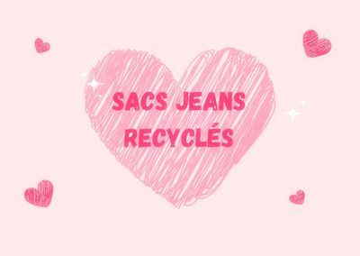 Sacs en jeans recyclés