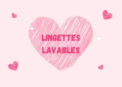 Lingettes lavables