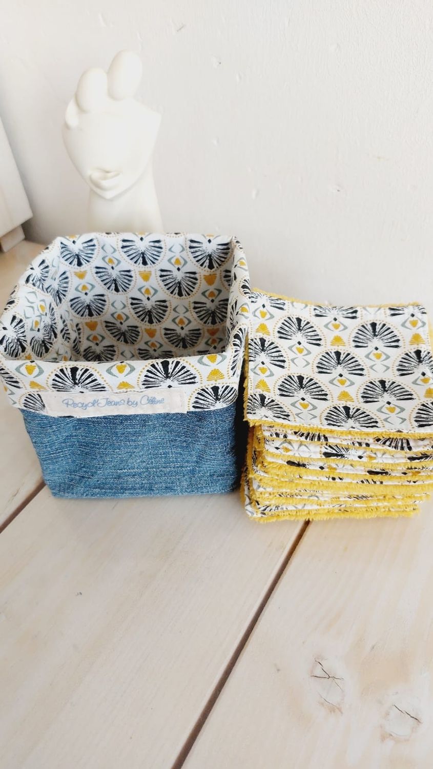 15 lingettes nettoyantes démaquillantes érable