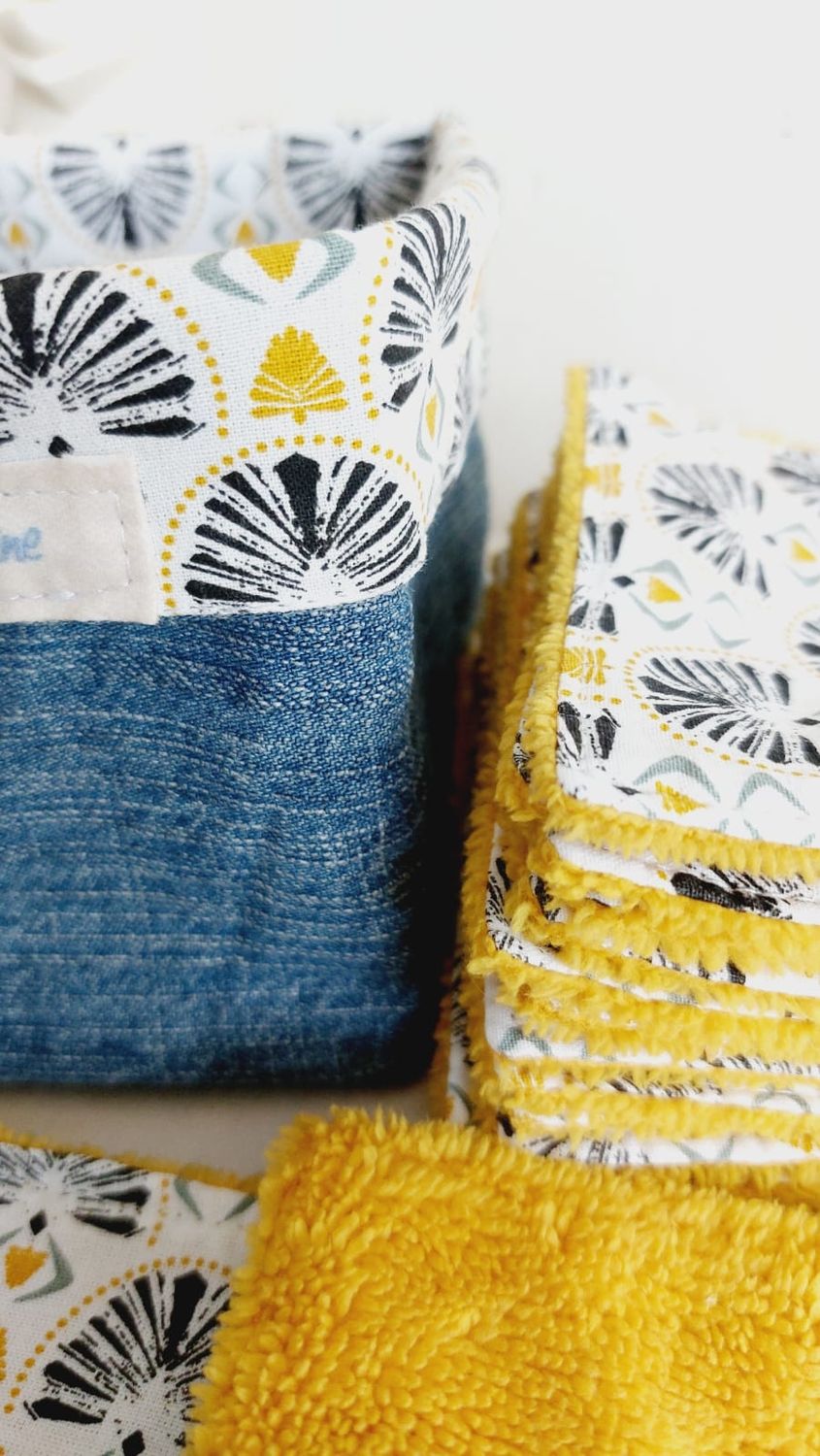 15 lingettes nettoyantes démaquillantes érable