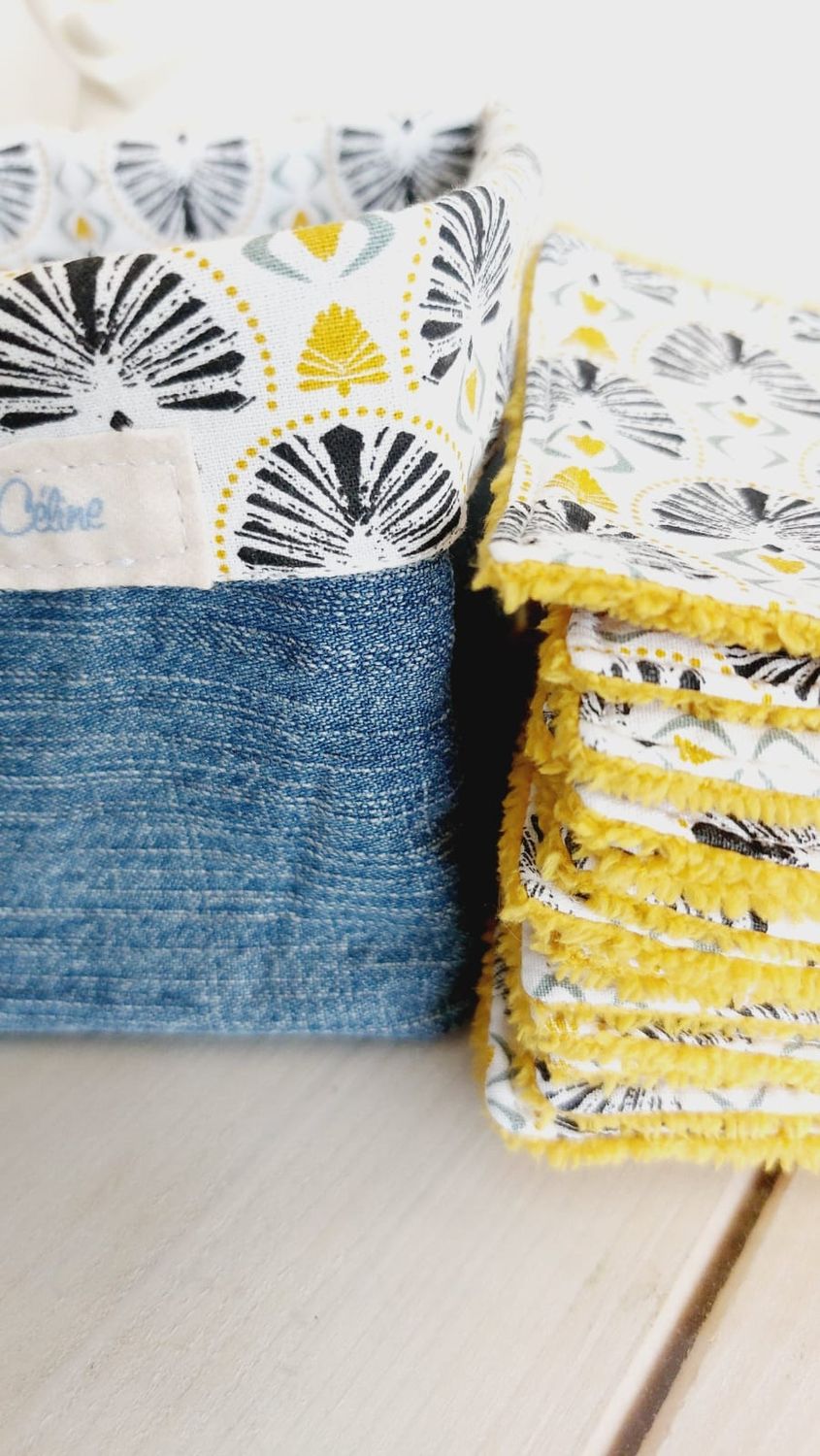 15 lingettes nettoyantes démaquillantes érable