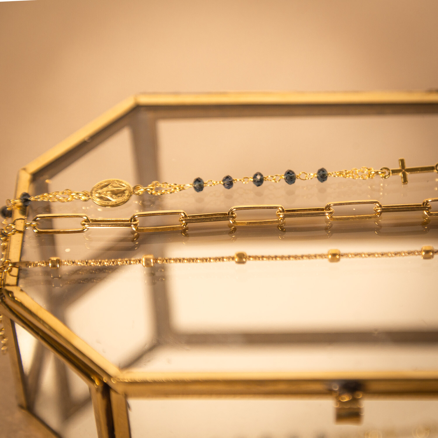 Bracciale palline alternate